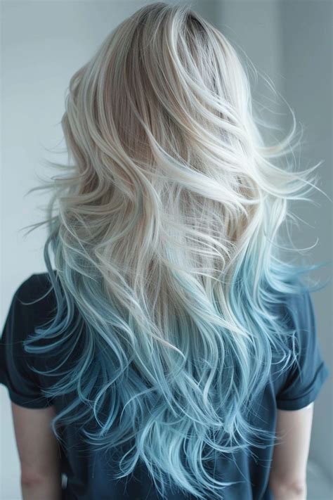 Blonde Blue Hair Color: A Shimmering Symphony of Azure and Gold