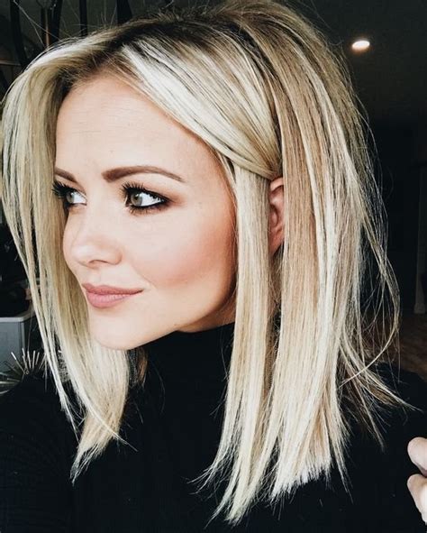 Blonde Bombshell: Mid Length Haircuts to Turn Heads