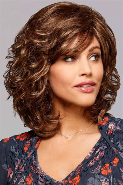 Blonde Curly Synthetic Fashion Medium Wigs