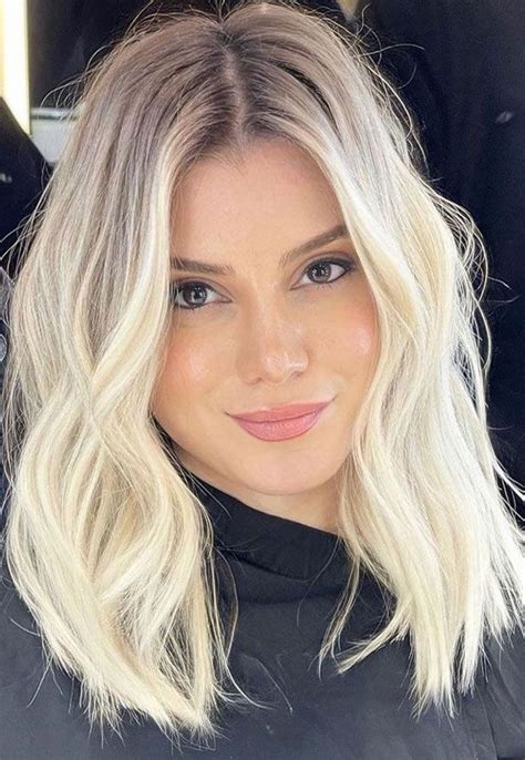 Blonde Mid-Length Haircuts: A Symphony of Versatility