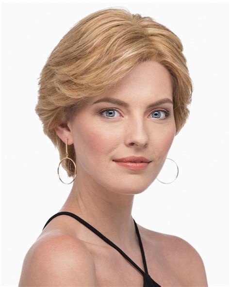 Blonde Monofilament Remy Human Hair Soft Wigs For Cancer