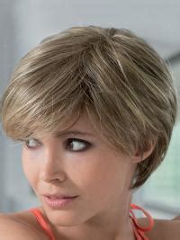 Blonde Pleasing Boycuts Lace Front Wigs For Cancer