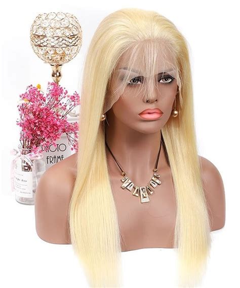 Blonde Straight Synthetic 360 Nice Wigs For Cancer