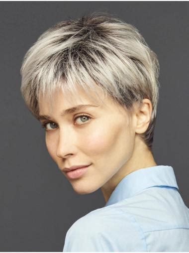 Blonde Straight Synthetic Tempting Short Wigs: 2025 VS