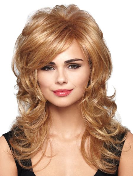 Blonde Wavy Synthetic Convenient Long Wigs