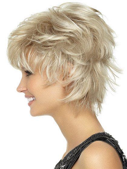 Blonde Wavy Synthetic Modern Short Wigs