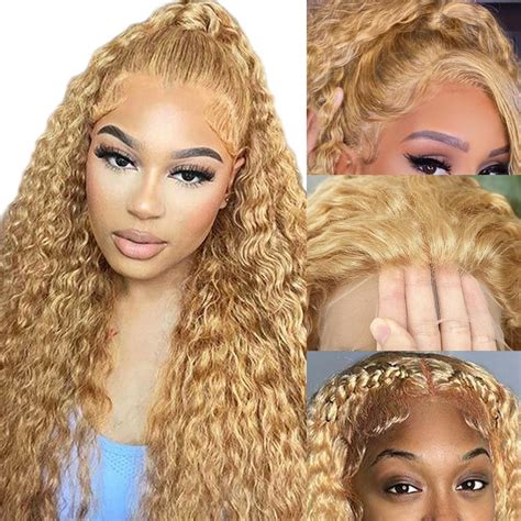 Blonde Wigs For Men Human Hair Wigs Lace Front Short Straight Wigs