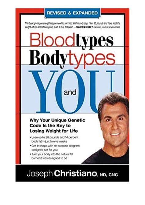 Blood Types Body Types And You Revised and Expanded Kindle Editon