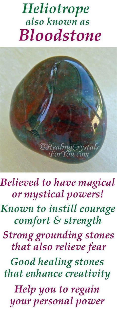 Bloodstone Crystal: The Vibrant Gem with Mystical Powers