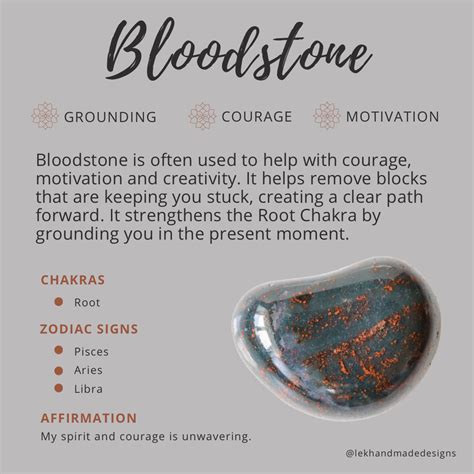 Bloodstone Crystal Meaning: A Stone of Courage, Protection, and Healing