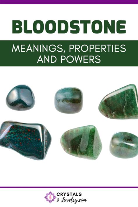 Bloodstone Crystals: A Guide to Their Properties and Uses