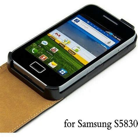 Blossom Samsung Gt s5830i Android Leather Doc