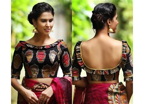 Blouse Back Neck Designs Catalogue 2017