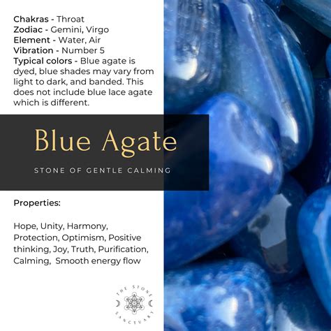 Blue Agate Crystal Meaning