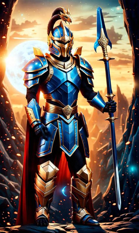 Blue Battle Armor: