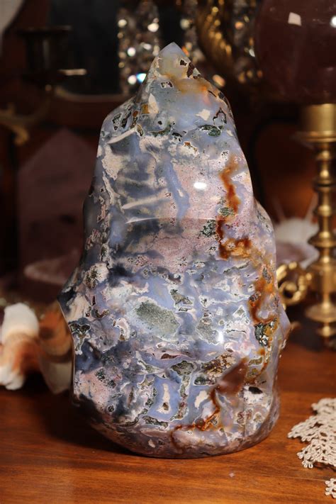 Blue Cosmic Jasper: