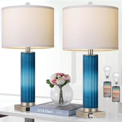 Blue Lamps Set of 2: Enhance Your Space with Style and Function