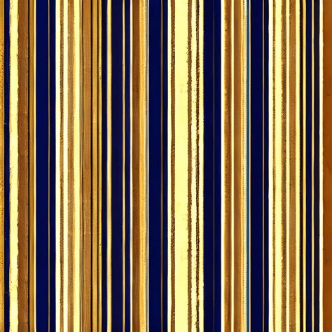 Blue and Gold Stripes: