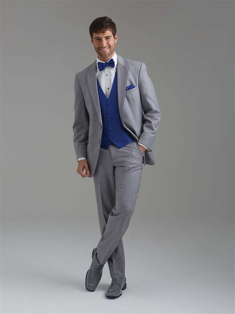 Blue and Gray Suit: