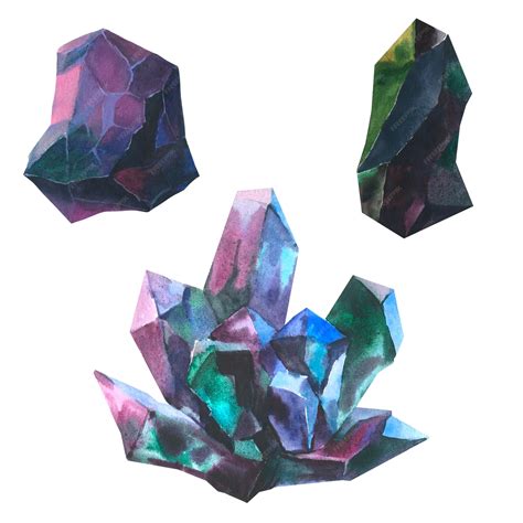 Blue and Purple Crystals: Uncovering the Enigmatic Gems