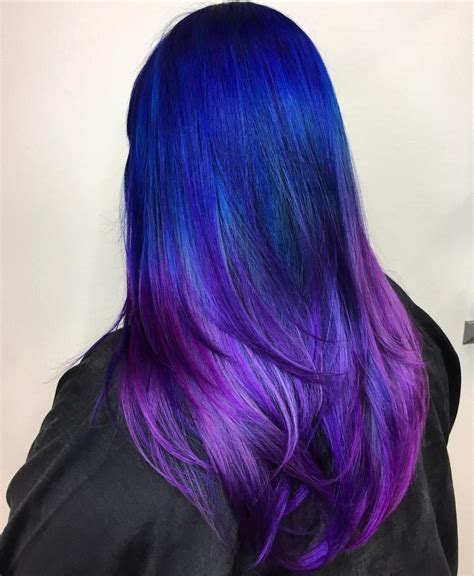 Blue and Purple Ombre Hair: A Symphony of Hues