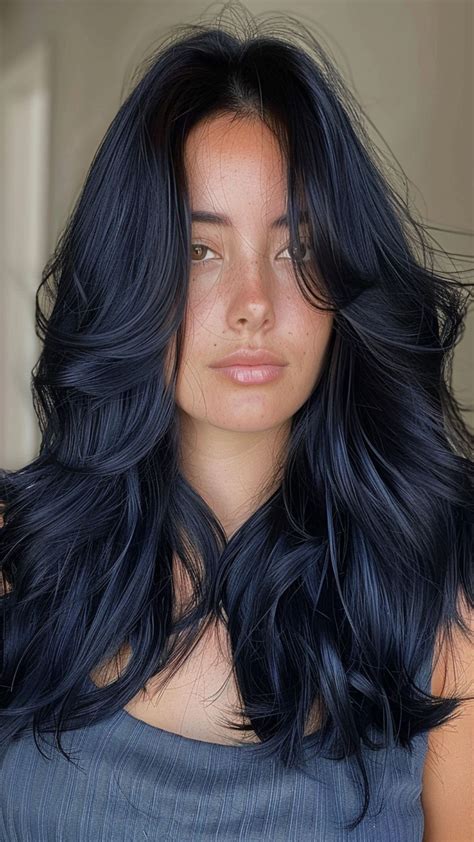 Blue-Black Hair Dye: An Edgy and Enchanting Transformation