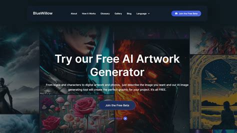 BlueWillow Free AI Art Generator: Unlock Your Imagination Today!