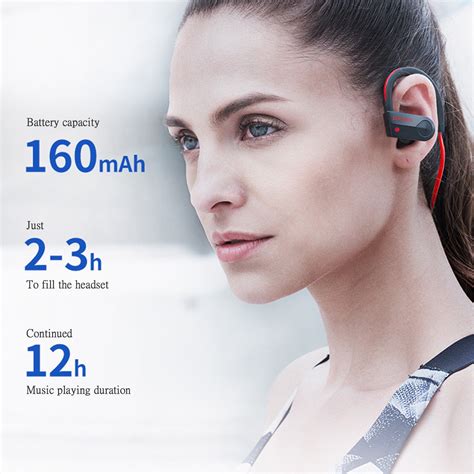 Bluetooth Headphones Anbes Wireless Sweatproof Epub