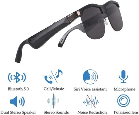 Bluetooth Sunglass Polarized Handsfree CellPhone Kindle Editon