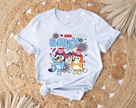 Bluey 4th of July Shirt: Celebrate Independence Day with Your Favorite Blue Heeler