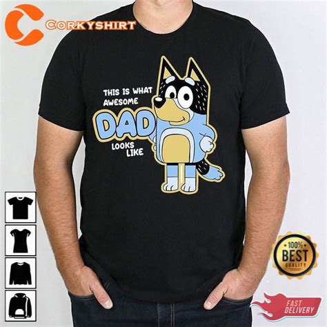 Bluey Dad Shirt: The Perfect Way to Show Your Love for the Show