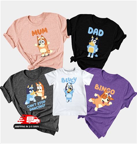 Bluey Shirts for Adults: Unleash Your Inner Child and Embrace the Joy