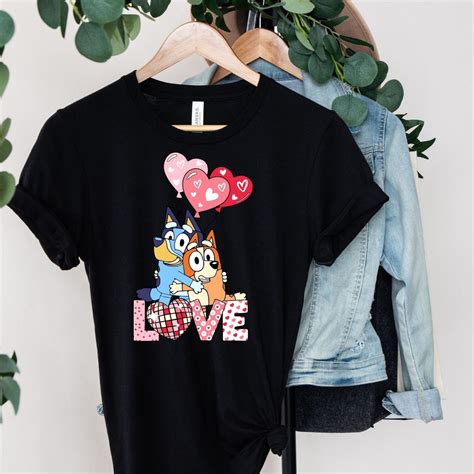 Bluey Valentine's Shirt: A Perfect Way to Show Your Love for the Show