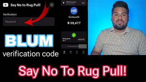 Blum Code: Say No to Rug Pulls