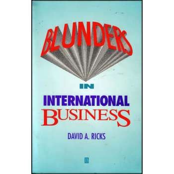 Blunders in International Business Epub