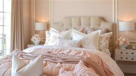 Blush and Ivory Accents: