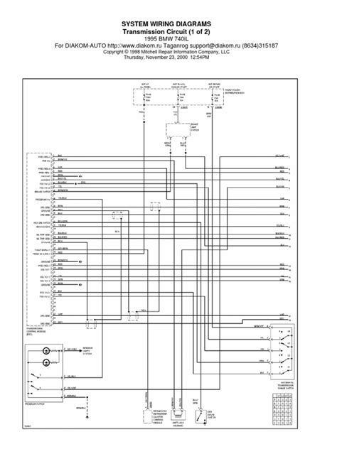 Bmw 735i E38 Schematic Diagrams PDF Kindle Editon
