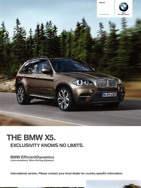 Bmw X5 Catalogue