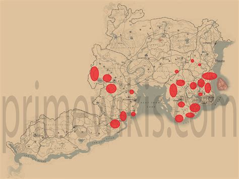 Boar Locations in Red Dead Redemption 2: A State-by-State Breakdown