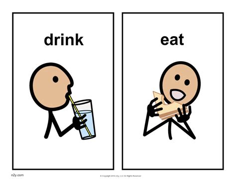 Boardmaker Pictures For Communication Printable Eat Drink