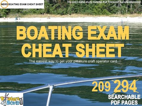 Boaters Test Answers Kindle Editon