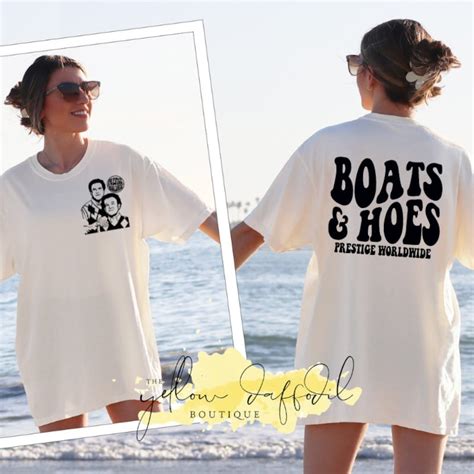 Boats and Hoes T-shirt: A Symbol of Summer and Fun