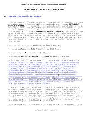 Boatsmart Module 7 Answers Epub