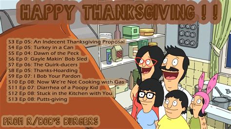 Bob's Burgers Thanksgiving: A Culinary Adventure