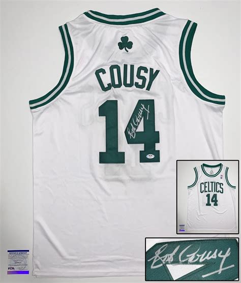 Bob Cousy Jersey: #14 Boston Celtics Legend