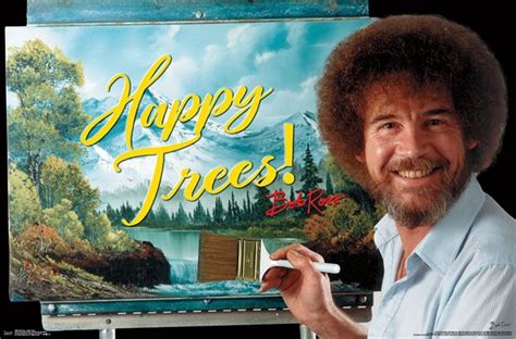 Bob Ross: The Master of Happy Trees