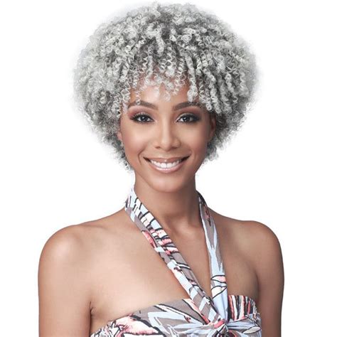 Bobbi Boss Gray and Black Curly Wig: A Mane Event for Your Next Transformation