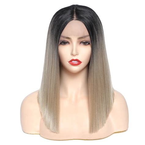 Bobs Grey 4" Straight Grey Synthetic Wigs