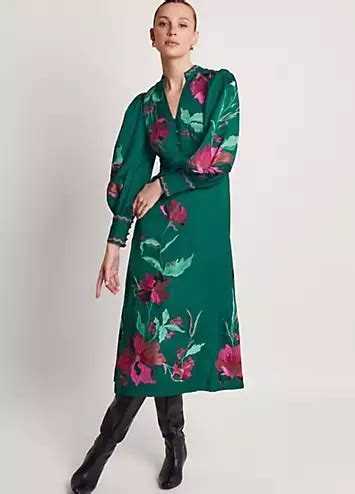 Boden Lyra Floral Midi Dress: