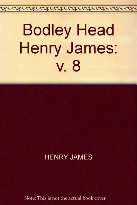 Bodley Head Henry James v 8 Epub